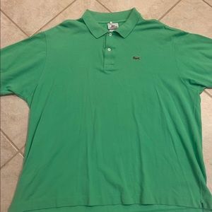 Very clean and nice used Lacoste polo size 8 = XXL